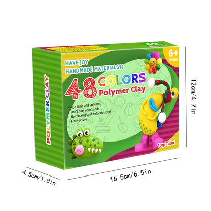 Polymer Clay Blocks With Tools Kit