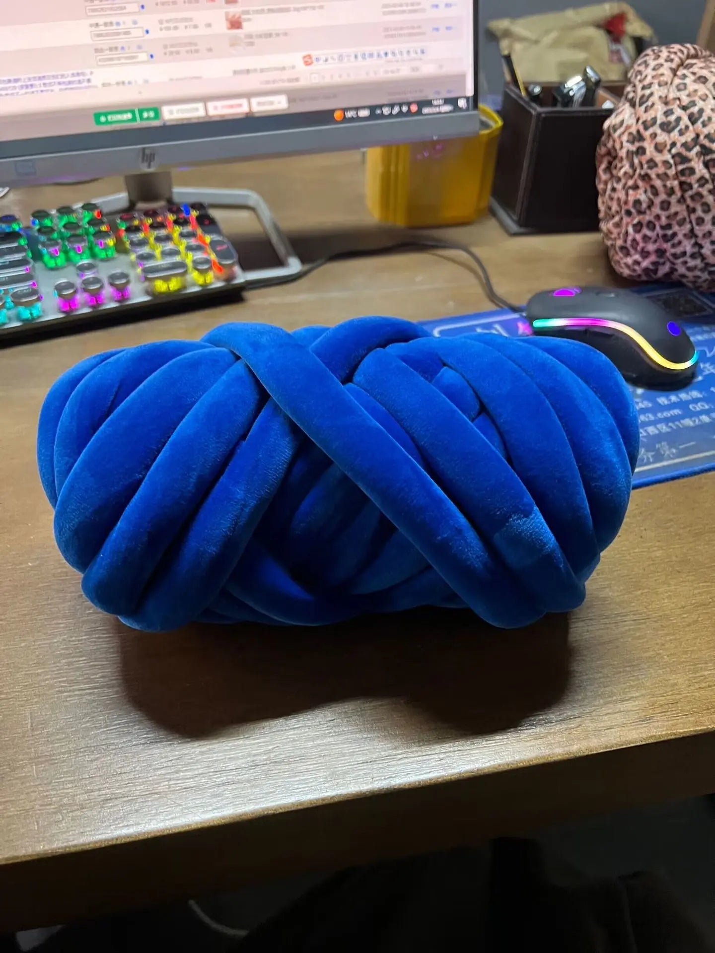 1KG 1000G Super Velvet Chunky Yarn