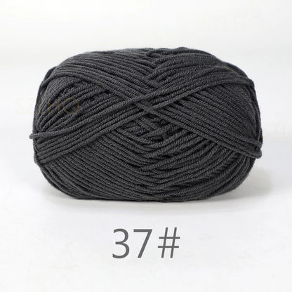 A1-a 50g/Set Soft Milk Cotton Yarn for Crochet Threads for Knitting