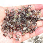 New 30pcs 8mm Five-pointed Star Matte Glass Beads Loose Spacer Beads