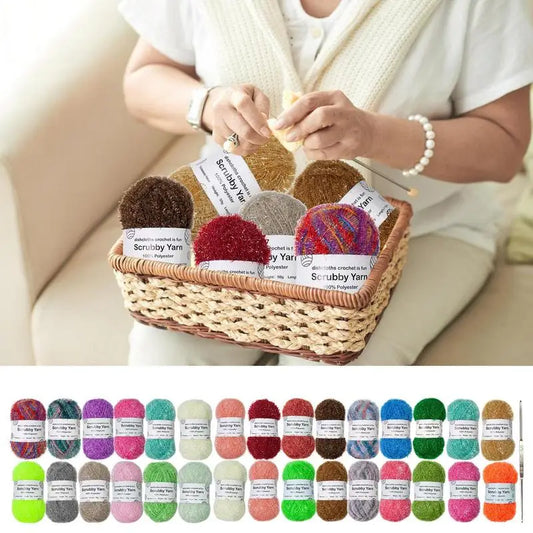 Yarn For Scrubbies Polyester