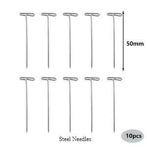 Wooden Crochet Blocking Board with Grid Lines and Stainless Steel Pins for Granny Squares Knitting Projects DIY Craft Gift