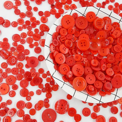 50Gram  Mix size wooden buttons