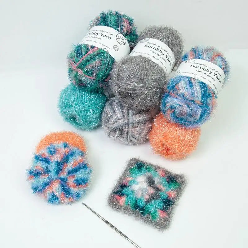 Yarn For Scrubbies Polyester