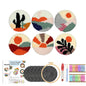 Punch Needle Coaster Kit 6PCS  Kit for Beginners