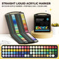 ENMY Acrylic Paint Markers Pen Soft Head Direct Liquid