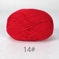 A1-a 50g/Set Soft Milk Cotton Yarn for Crochet Threads for Knitting