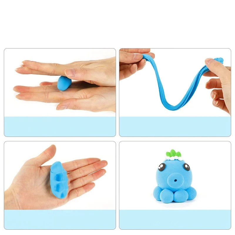 36 Color Super Light Clay  Polymer Modelling Clay with 3 Tools