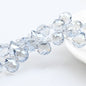 Austria AB Color Crystal Strawberry Beads 10*8mm Shiny Faceted Glass Beads