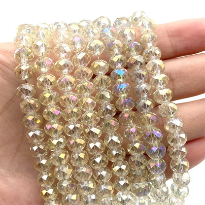 2 3 4 6 8mm Austria Faceted Crystal Beads Rondelle