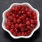 6-18mm Gradient Acrylic Beads Round Cat's Eye  Loose Spacer Beads