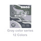12 Colors Acrylic Markers Soft Brush Pen Tip 7 Color Systems