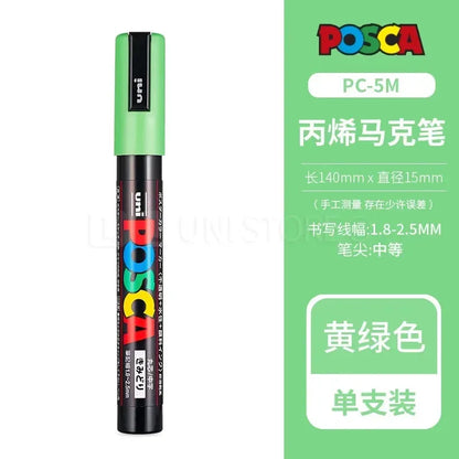 Uni Posca Full Marker PC-1M 3M 5M Multi-Colours Acrylic