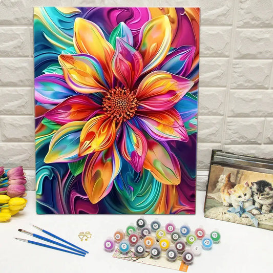 Momoart Painting By Numbers Flower