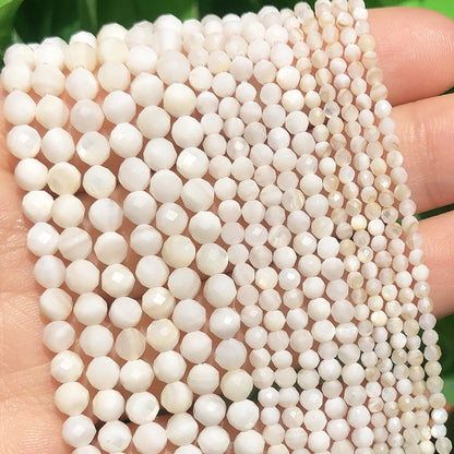 Wholesale Faceted Natural Stone Beads Faceted Amazonite Aquamarine Opal Labradorite