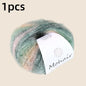 Gradient Mohair Soft Cotton Yarn