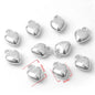 100pcs 9mm Star Bead Charm Gold Silver Plated Small Pendant