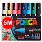 New Uni Posca Marker Pen Set PC-1M/3M/5M/8K/17K