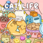 CAT LIFE Bold-easy Patterns Coloring Book