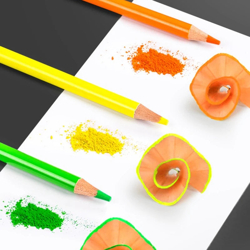 NYONI 24-120Colors Pencils Professional Oil Wood Soft Watercolor Pencil