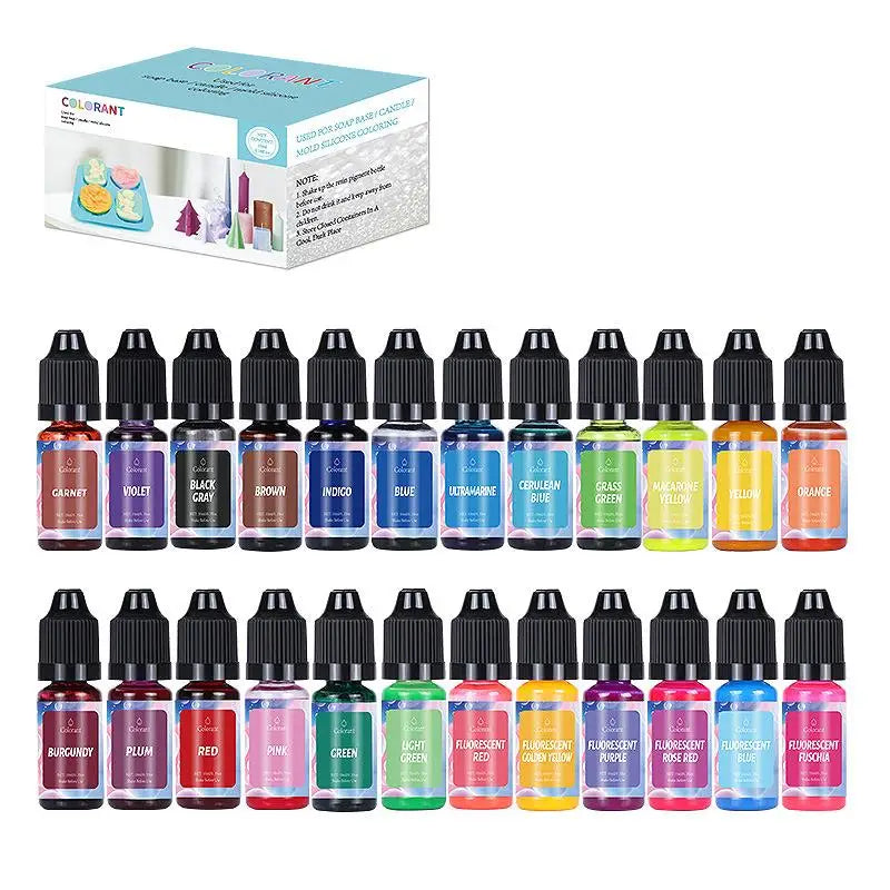Candle Dyes Kit Liquid Colorant Pigment Set