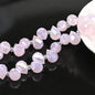 Austria AB Color Crystal Strawberry Beads 10*8mm Shiny Faceted Glass Beads