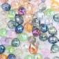 Austria AB Color Crystal Strawberry Beads 10*8mm Shiny Faceted Glass Beads
