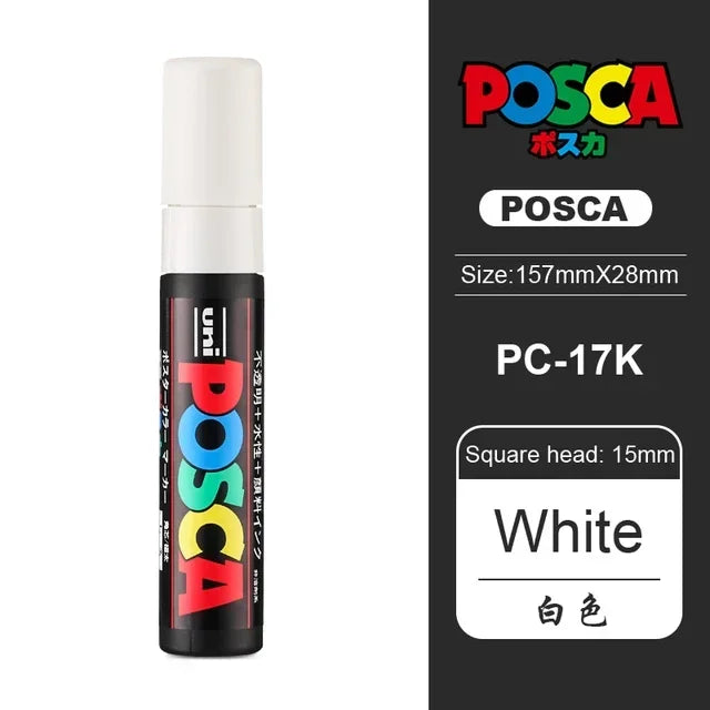 UNI POSCA PC-17K Marker Graffiti Paint Pen Art Markers