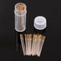 30 PCS Cross Stitch Needles Gold Tail