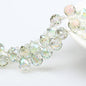 Austria AB Color Crystal Strawberry Beads 10*8mm Shiny Faceted Glass Beads