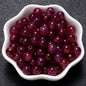 6-18mm Gradient Acrylic Beads Round Cat's Eye  Loose Spacer Beads