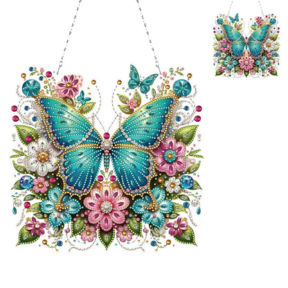 Easter Egg Basket Rhinestone Diamond Art Pendants