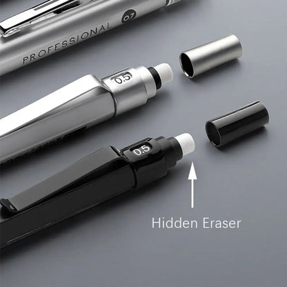 Professional Metal Low Gravity Automatic Pencil 0.3/0.5/0.7/0.9/2.0mm  Mechanical Pencil