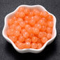 6-18mm Gradient Acrylic Beads Round Cat's Eye  Loose Spacer Beads