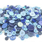 50Gram  Mix size wooden buttons