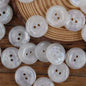 10pcs 11.5mm/15mm Imitation Shell Colorful Sewing Buttons Round