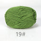 A1-a 50g/Set Soft Milk Cotton Yarn for Crochet Threads for Knitting