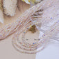 New 2 3 4mm Dyeing Rondelle Crystal Glass Beads