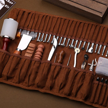 KRABALL Leather Working Kit Craft Tools Supplies