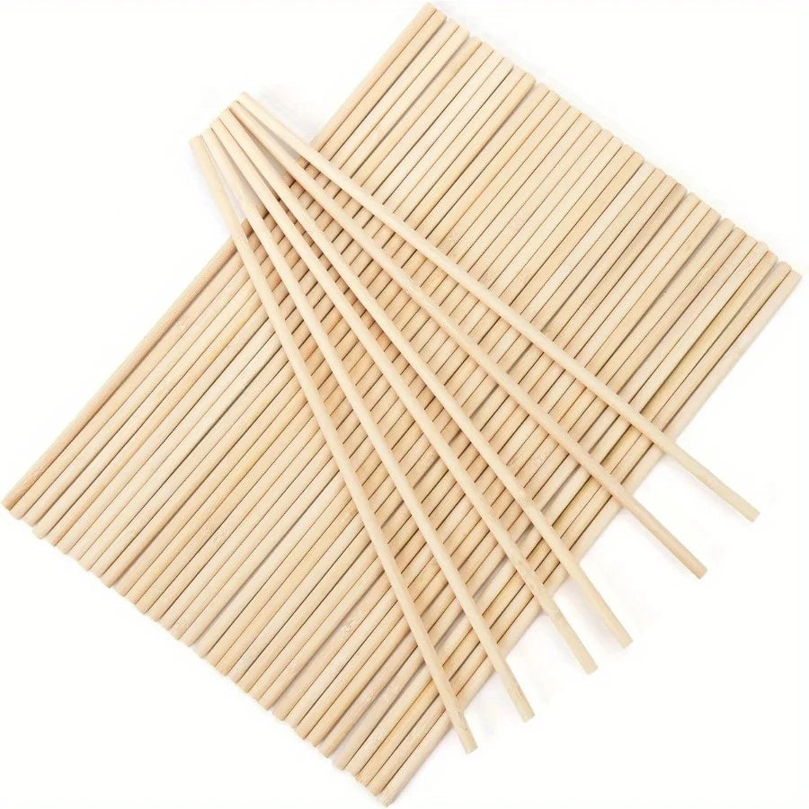 40Pcs Wooden Dowel Rods 12 Inch
