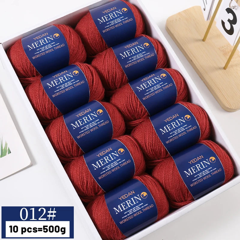 500g fine fine wool yarn