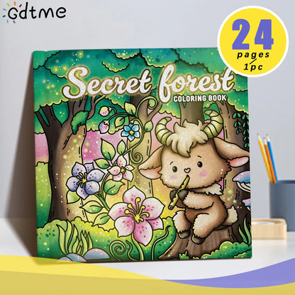 Secret Forest Coloring Book Simple Joys