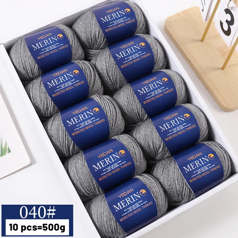 500g fine fine wool yarn