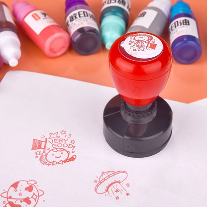 10ml Refill Ink 13 Color Rubber Stamp Oil