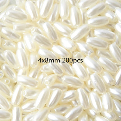 Cheap Accessories Mixed Water Droplets Shape Imitation Pearls