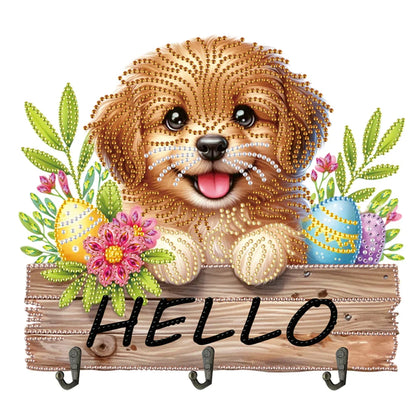 Easter Diamond Art Craft Wall Hooks