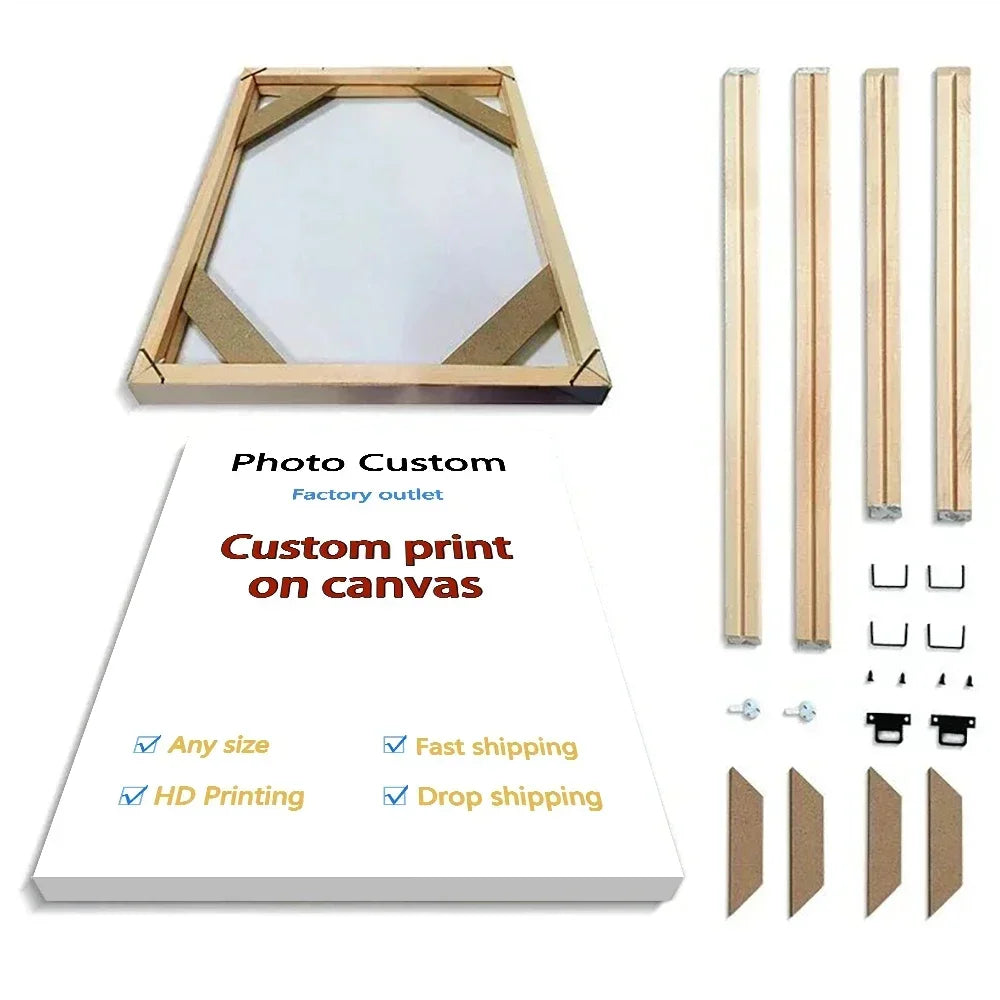 Custom Big Size Painting Canvas