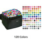24-168 Colored Marker Pens Set