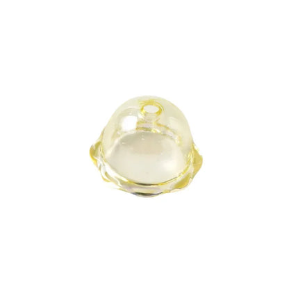 10Pcs/Lot Transparent UV Plated Acrylic Wind Bell Beads Charms