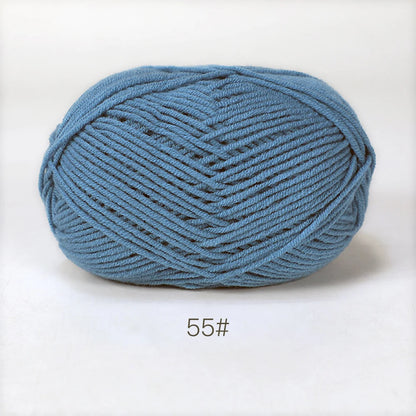 A1-a 50g/Set Soft Milk Cotton Yarn for Crochet Threads for Knitting